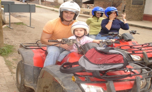 los bebes tambien montan